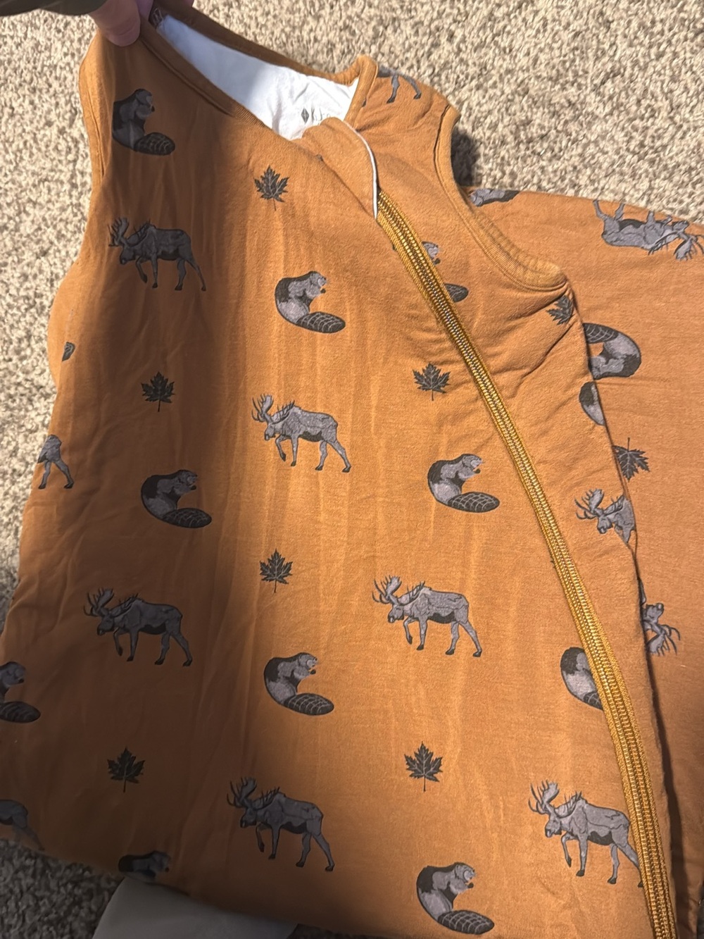 Kyte BABY Canadian Print Zip Sleep Sack